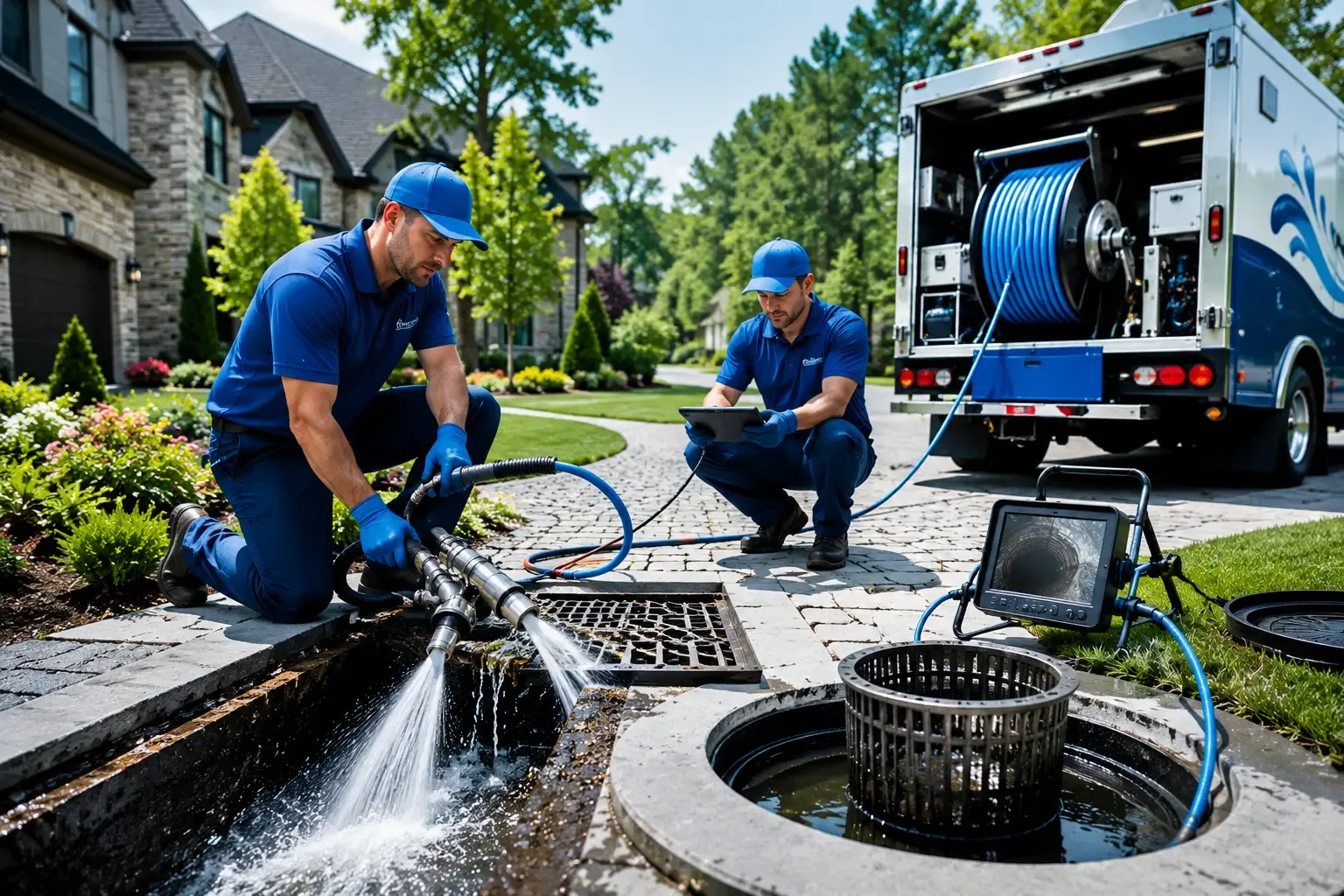 Local outdoor drain cleaning professionals in Newfoundland, PA